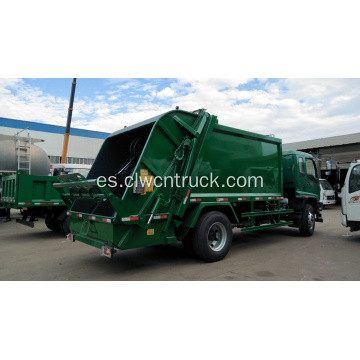 Exportación a Myanmar ISUZU 12cbm Camión compactador de basura